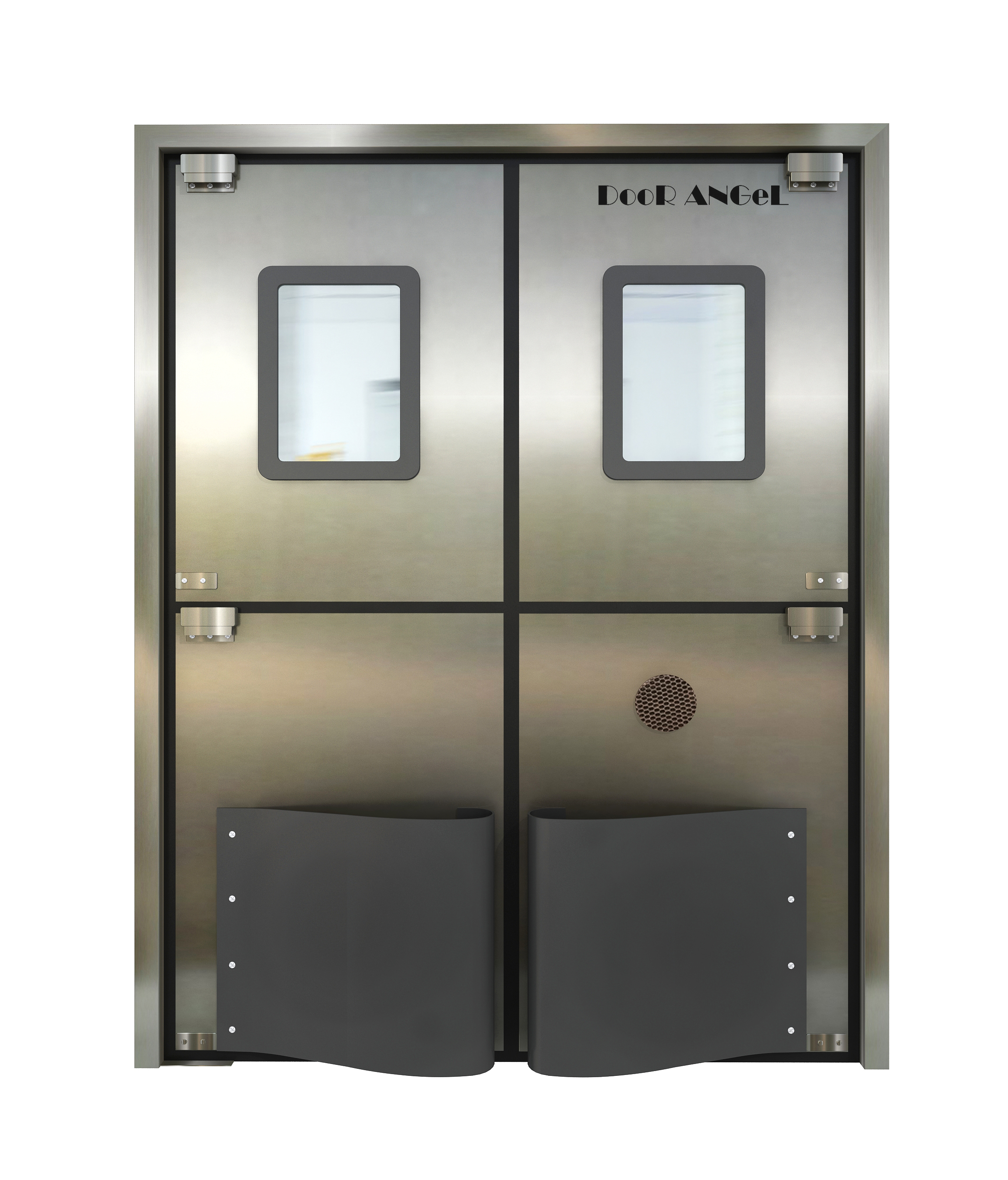puerta giratoria industrial