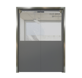 PVC Curtain Swing Door