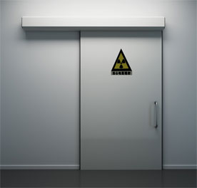 Lead Lined Door