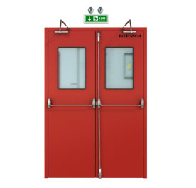 Double Fire Door
