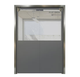 PVC Curtain Swing Door