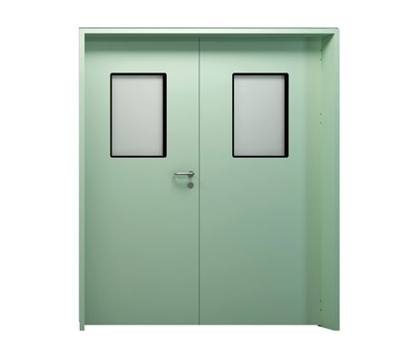 big gmp clean room door