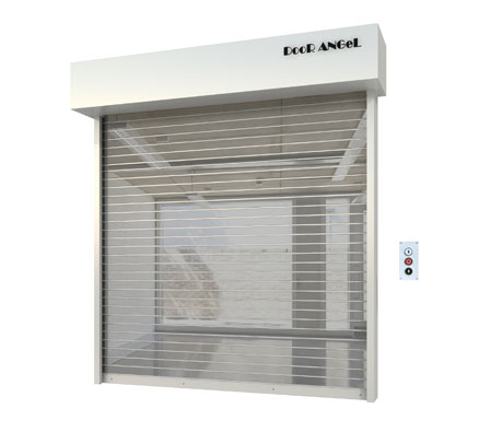 clear roll up garage doors