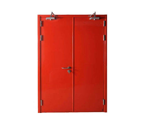 double fire door