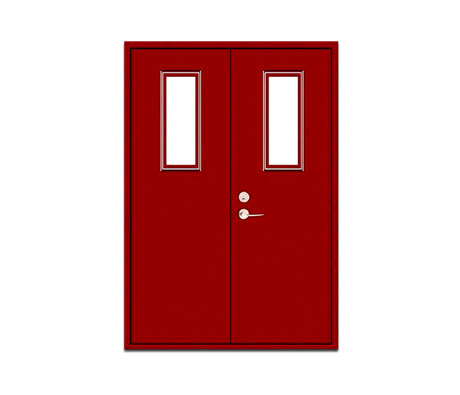 double leaf fire door