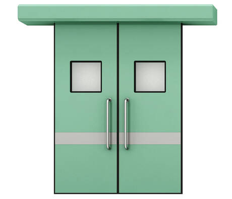hospital sliding door