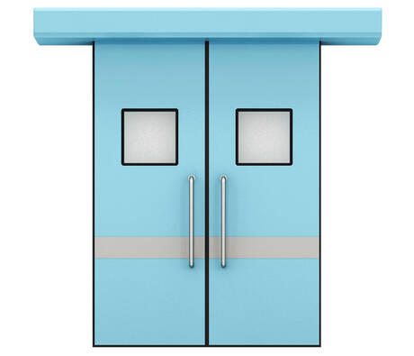 hospital sliding door