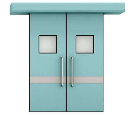 hospital sliding door