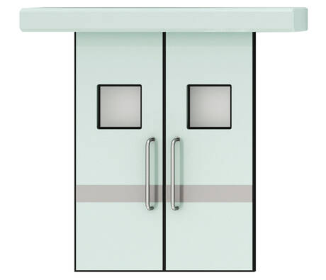 hospital sliding door