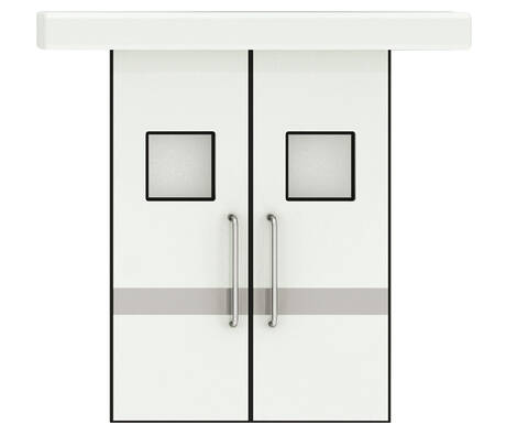 hospital sliding door