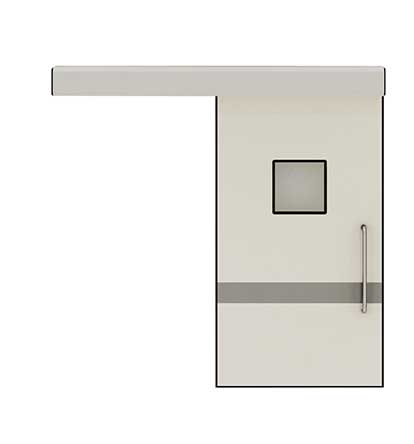 operating room door