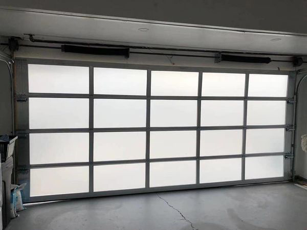 Clear Plastic Garage Doors