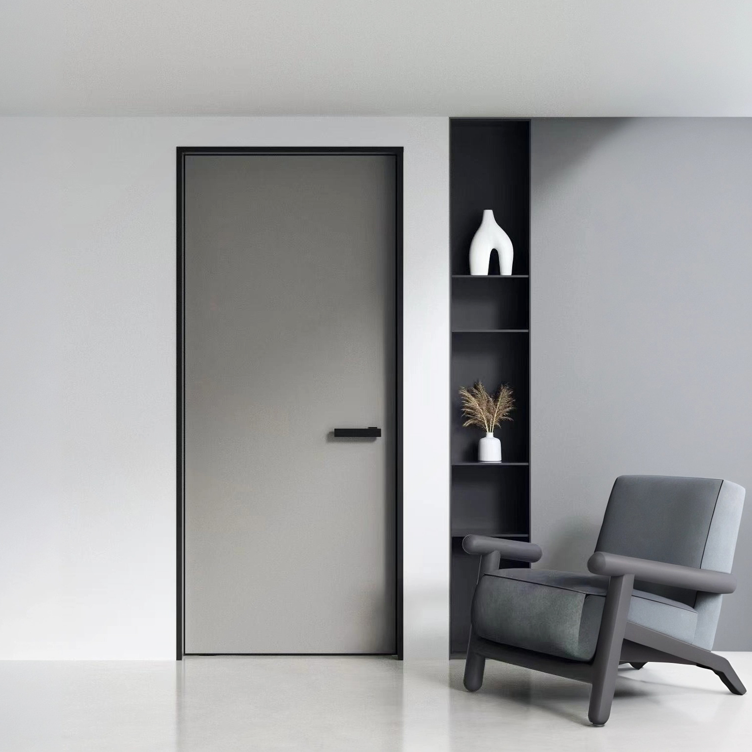 Wooden office doors