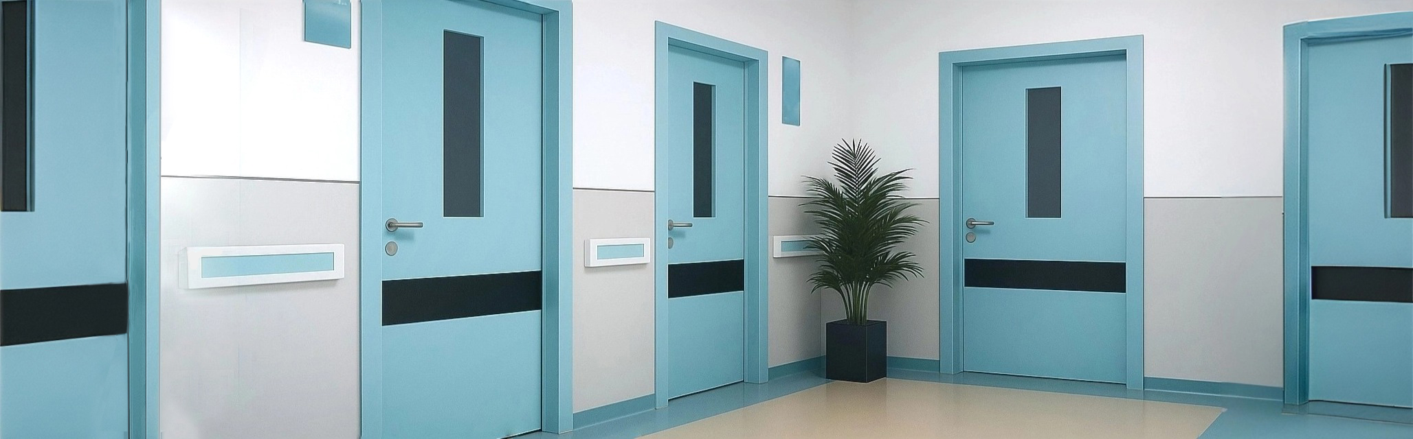 Hospital Wooden Door