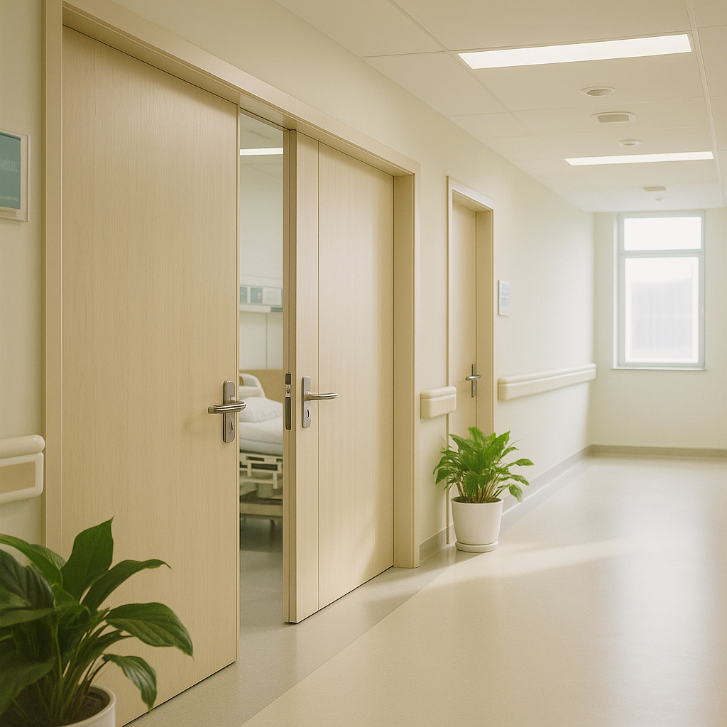 Hospital Wooden Door